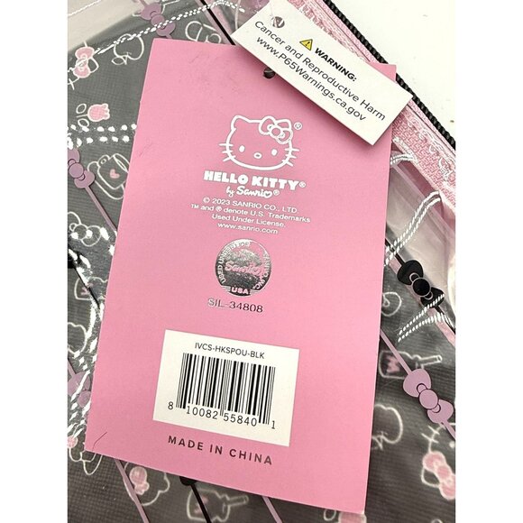 Hello Kitty x Impressions Vanity S/M Pouch Set Cute & Functional - Picture 3 of 4